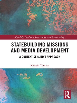 cover image of Statebuilding Missions and Media Development